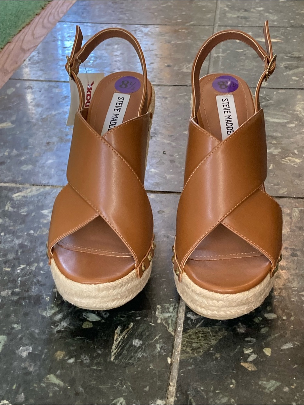 Steve Madden Elinna Wedge Sandal - Picture 6 of 7
